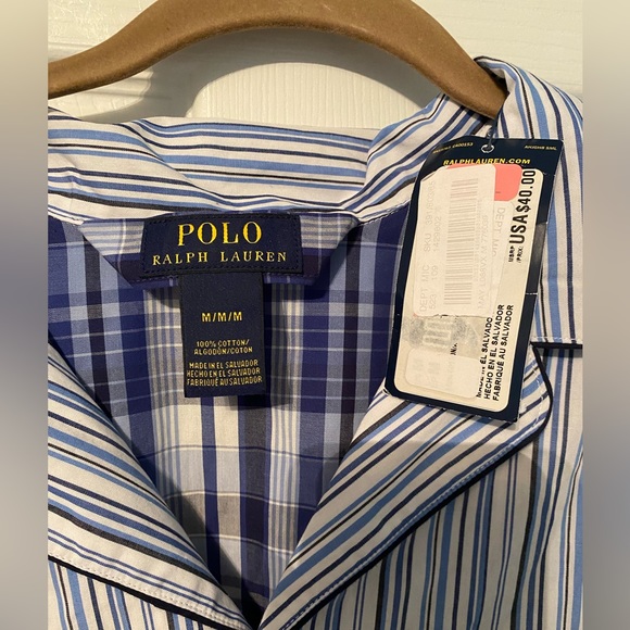 NWT POLO RALPH LAUREN men’s button down size: Medium - Picture 3 of 4